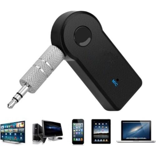 USB Bluetooth-compatible 5.0 with 3.5mm Aux Wireless Transmitter Receiver Adapter for PC TV Home System