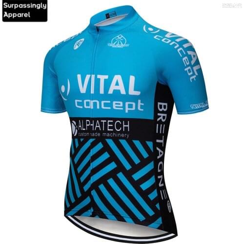 6XL VITAL Cycling Jerseys 2019 Pro Team Quick Dry Breathable Cycling Clothing Mtb Bike Outdoor Sportswear Roupas de Ciclismo