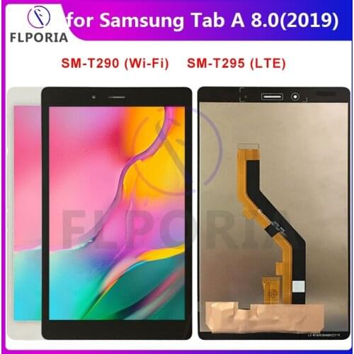 For Samsung Galaxy Tab A 8.0'' 2019 LCD SM-T290 SM-T295 T290 T295 LCD Dispaly Assembly for Tablet LCD Touch Screen Digitizer Top