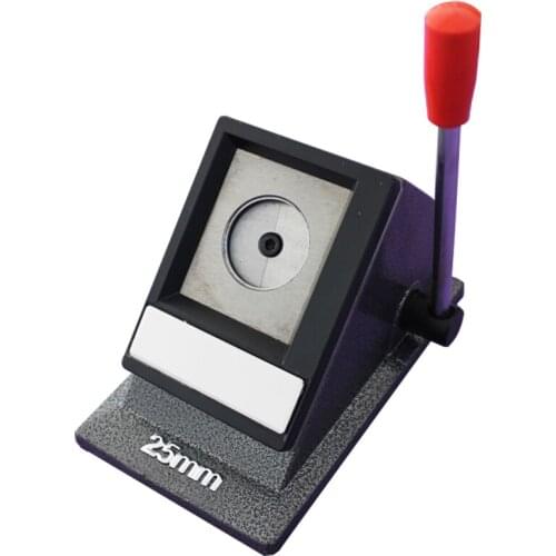 1" 25mm Multi Sheets Graphic Cutter Round Stack Cutter Button Maker Paper Punch