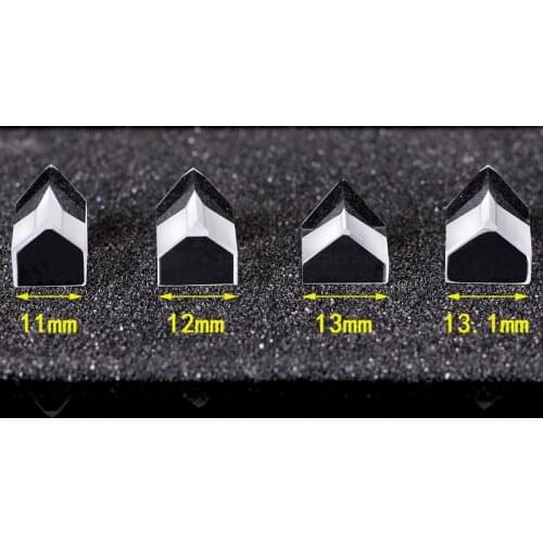 11mm/12mm/13mm/13.1mm Optical Glass Right Angle Roof Prism K9