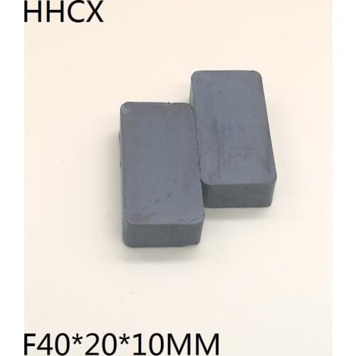 5pcs/lot Y33 Ferrite Magnet 40*20*10 mm Permanent magnet 40mm x 20mm x 10mm Permanent magnet 40x20x10 mm