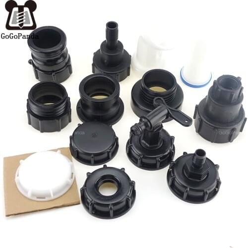 Free Shipping IBC tank 2" Buttress Female Adaptor camlock Tap Cap With Hole CoarseThread Total Type