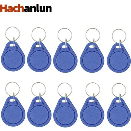 10pcs 13.56Mhz FUID Tag One-time UID Changeable Block 0 Writable FUID RFID Keychain Proximity Keyfobs Token Key Copy Clone