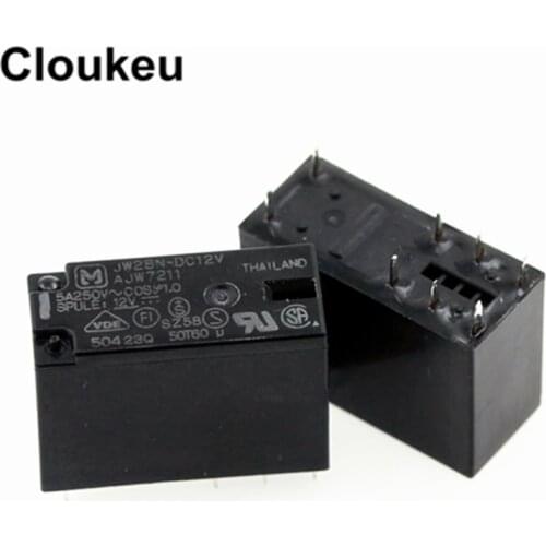 JW2SN-DC5V AJW7219 5A Relay DIP8