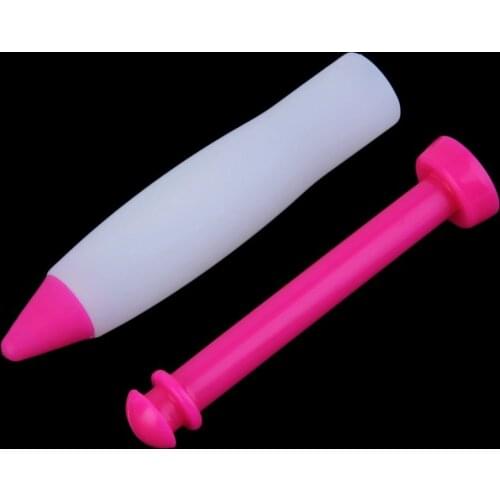 Pastry Icing Cream Chocolate Cake pen dessert Decorating Syringe Silicone Plate Paint Pen Cake Cookie Biscuit Pastry Tools