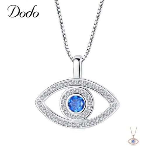 New Arrival Exaggerated Lucky Blue Eyes Necklace Devil Eye Personality Fashion Pendant Necklace Statement Jewelry for Women N333