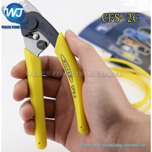 Original Fiber Optic Cable Stripper For Stripping 125 Micron Fiber, Double-nose pliers ,Forceps Miller ,FTTH Tools ,CFS-2