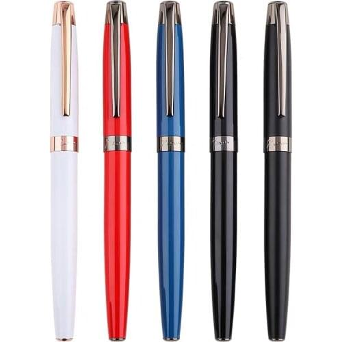 Picasso Pimio 920 Vintage Classic Fountain Pen Metal Ink Pen Writing Gift Pen Iridium Fine Nib 0.5mm Business Office Pens
