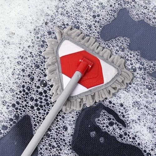 YOREDE Chenille Flat Mop For Washing Floor Strangle Home And Kitchen Cleaning Mop Practical Multifunction Home Cleaning Products