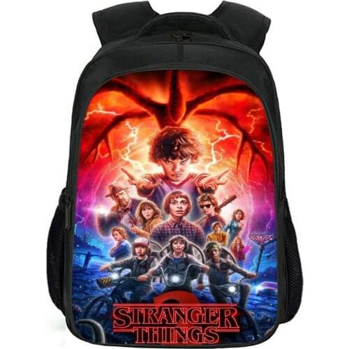 Mochilas Stranger Things School Bag for Teenage Boys Girlss Backpack Laptop Backpack Women Men Travel Shoulder Bags