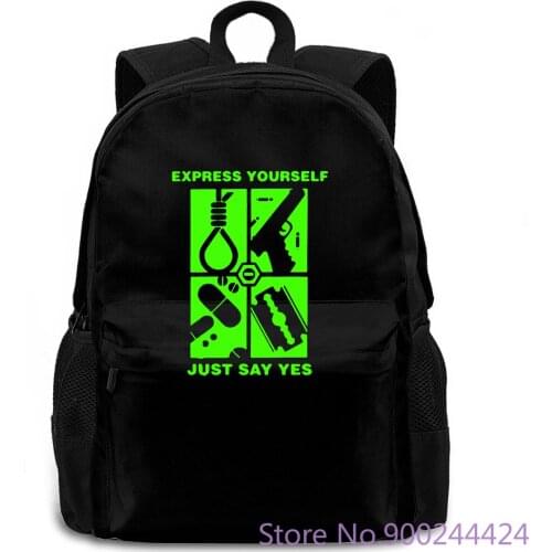 TYPE O NEGATIVE BAND Black , To Simple women men backpack laptop travel school adult student