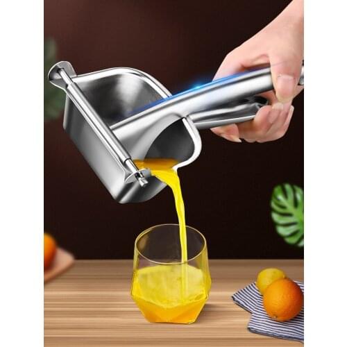 304 stainless steel manual juicer orange juice squeezer household fruit small pomegranate pressed lemon juicer
