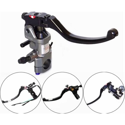 7/8" 22mm CNC 19RCS Motorcycle Brake Master Cylinder + Cable Clutch lever handle universal for Yamaha honda Scooter dirt bike