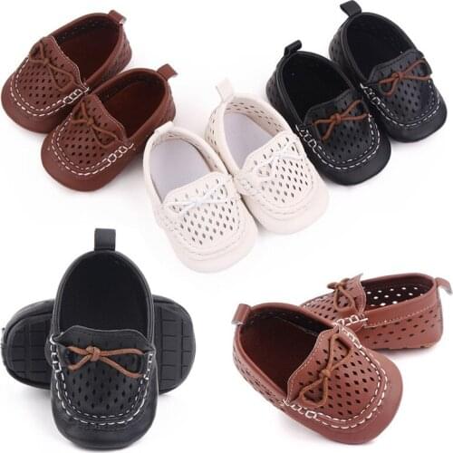 Spring Autumn Baby Shoes Fashion Non-slip Toddler PU Casual Shoes Zapatos Newborn Boys First Walkers