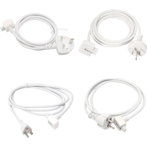 Power Extension Cable Cord For Apple MacBook Pro Air AC Wall Charger Adapter