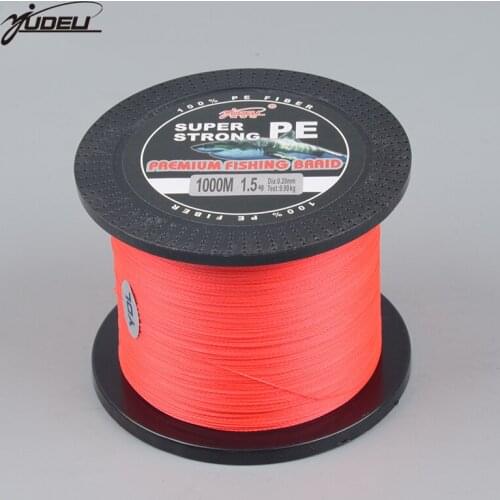 Yudeli winter Lake Sea Fishing 1000m 4 Braided Fishing Line fish 10 40 50 65 80LB PE Multifilament everything for Fishing Line