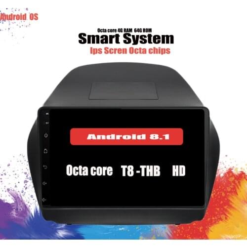 10.1" Android 10.0 Car Radio 6+128G For 2009 10 11 2012-2015 Hyundai IX35 Tucson GPS Multimedia Player With 8 Core WIFI Carplay