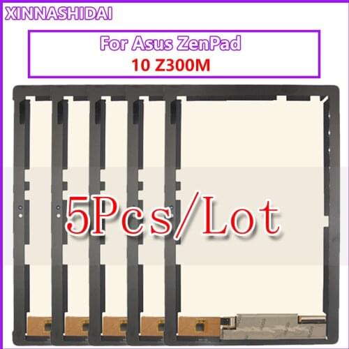 5PCS/For ASUS Zenpad 10 Z300M Z301M Z301ML Z301MF Z301MFL LCD Display Touch Screen Assembly Replacement Tested For Zenpad Z300M