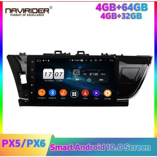 PX5 PX6 Car Android Radio Multimedia Player For Toyota Corolla 2015 GPS Navigation Carplay DSP Head Unit Autoradio