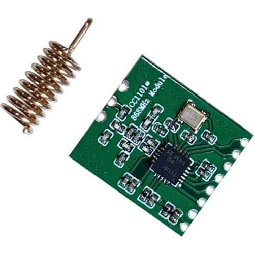 CC1101 Wireless Module Long Distance Transmission Antenna 868MHZ SPI Interface Low Power M115 For FSK GFSK ASK OOK MSK 64-byte