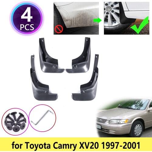 For Toyota Camry 20 XV20 1997 1998 1999 2000 2001 4Pcs/Set Mudguards Mudflap Fender Mud Flaps Splash Flap Guards Car Accessories