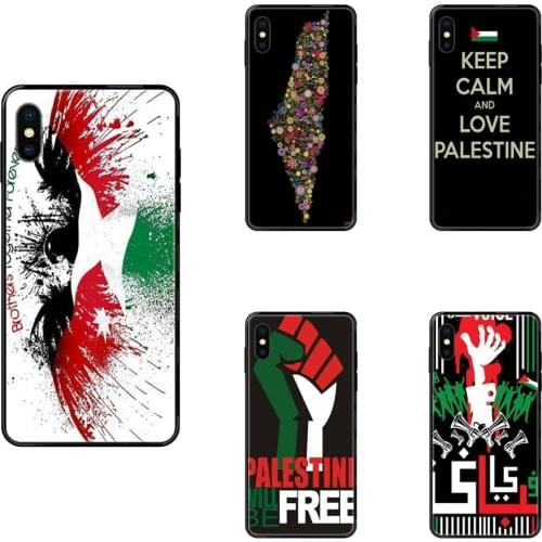 Special Palestine Flag Black Soft TPU Case Accessories For Xiaomi Mi Note A1 A2 A3 5 5s 6 8 9 10 SE Lite Pro Ultra Places To Buy