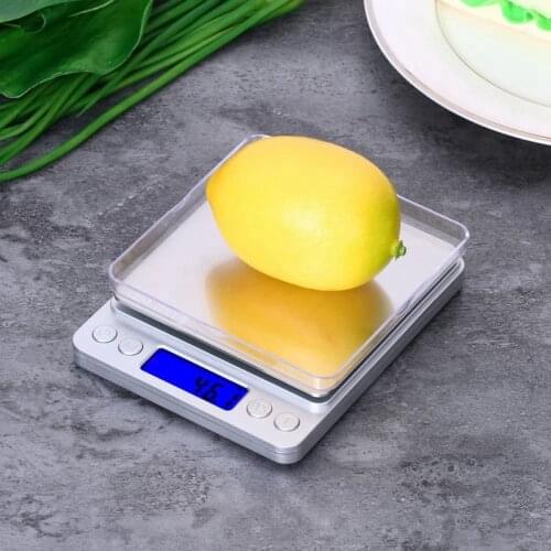 Digital Kitchen Scale LCD Backlight Display with 2 Tray for Home Travel Digital Food Scale Kitchen Scale