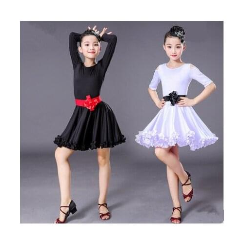 Girls Carnival Jazz dancewear costume Kids Modern Latin Ballroom Party Dancing Dress Child Dancing dress wear clothes For Girls