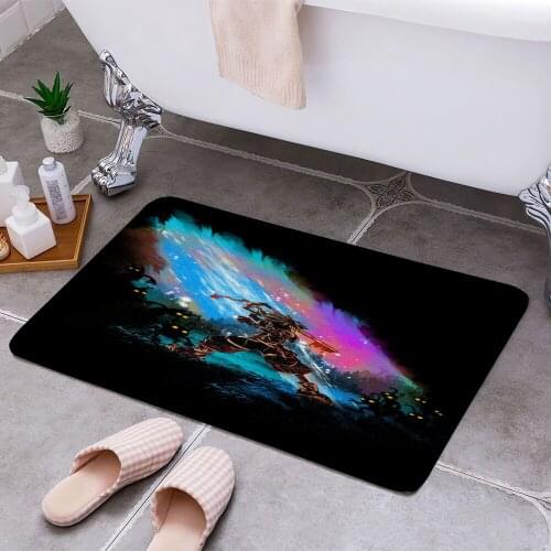 Sunset on the kingdom 3D Print Doormats Rectangle Non-Slip DoorMat Bedroom Kitchen Entrance Print Door rugs Dropshipping