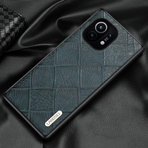 LANGSIDI Shockproof Leather case For xiaomi Mi 11 10 Pro 10Ultra 9SE 9T 8 leather cover For xiaomi Redmi note 9 9pro 9s 8 8T 4X