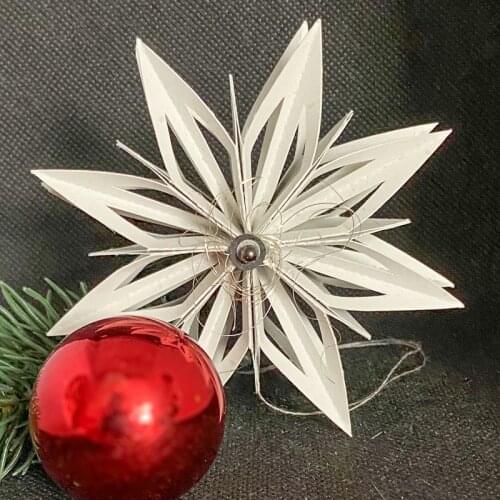 NEW DIES 3D Star Flower Cutting Dies Metal Dies Cut for DIY Scrapbooking Album Paper Cards Decorative DIY Crafts Embossing