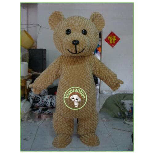 Teddy Bear Mascot Costume Adults Halloween Cartoon Cosplay Party Fancy Dress UK