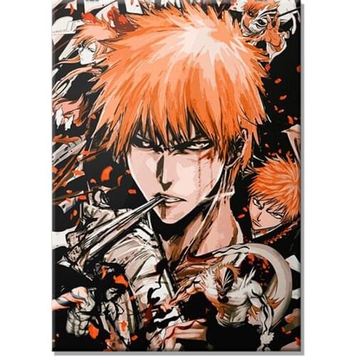 Print Home Decor Bleach Ichigo Ultimate Anime Poster Wall Art Fashion Modular Picture Living Boy Bedroom Canvas Painting
