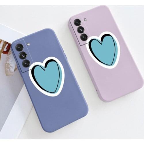 Pure Love Liquid Silicone Cover Case For Samsung Galaxy S21 S20 FE S10 Ultra Plus S10e Note 20 ultra 10 9 Plus Pro Phone Case