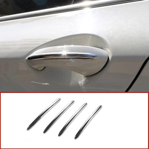 Car Styling Sticker Car Exterior Door Handle Decorate The Sequins For BMW 5 Series F10 525 530 520Li 2010-2015 Car Accessories
