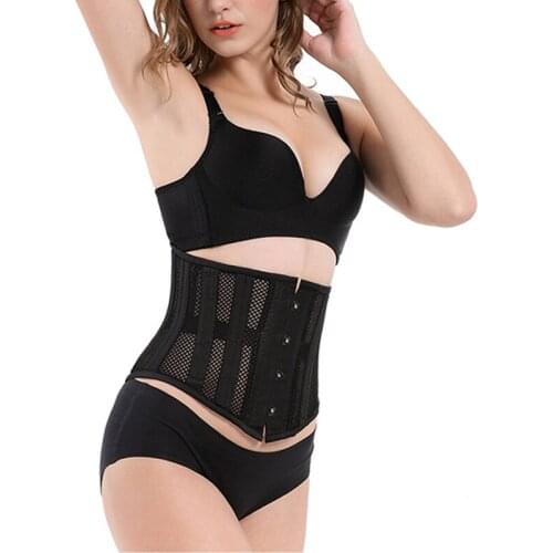 Hollow Breathable Abdomen Slimming Belt Sheath Woman Flat Belly Waist Corsets Reducing Girdles