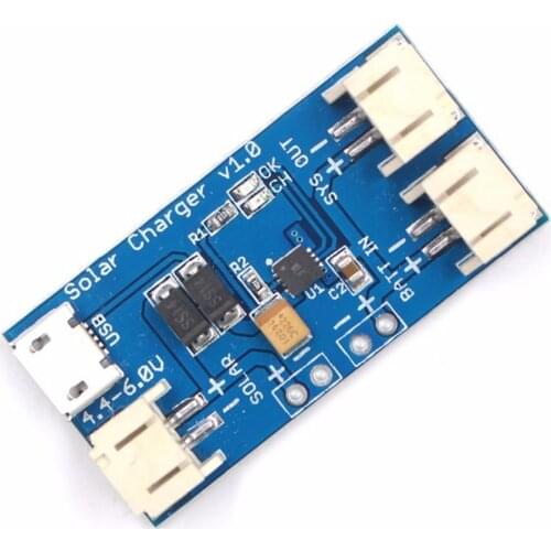 10pcs 500Ma Mini Solar Lipo Charger Board CN3065 Lithium Battery Charge Chip DIY Outdoor Charging Board Module For Arduino