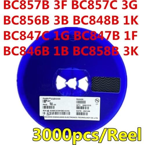 100pcs/lot New BC847B BC847 SMD 1F transistor SOT-23