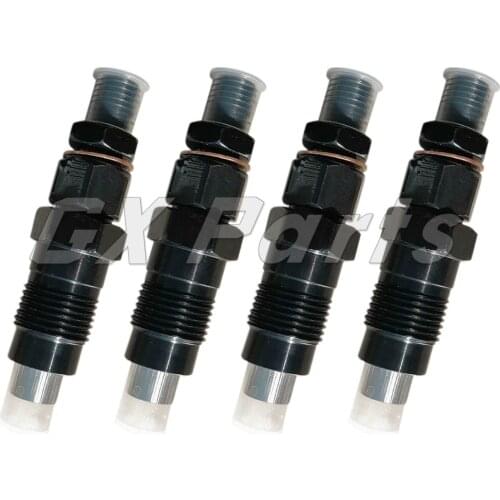 4) Fuel Injector 252-1446 SBA131406360 For New Holland Skid Steer Loader C175 LS150 LS160 L565 LX565 LX665 Engine 3024C C2.2