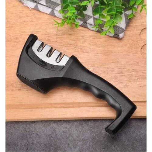 50pcs 3 Stages Professional Knife Sharpener Tool Kitchen Sharpening Knives Stone Ceramic Tungsten Steel Knife Grinder