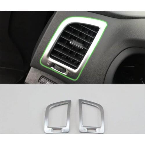 Car Accessories ABS Interior Front Side Air Vent Outlet Cover Trim For Nissan Altima 2016 Car Styling
