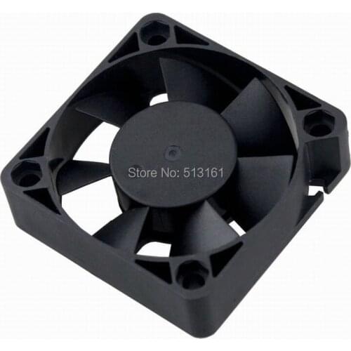 5 Pieces Gdstime DC 12V Brushless 50mm * 15mm 50mm Cooling Cooler Fan Computer Case Fan PC Laptop Cooling Fan