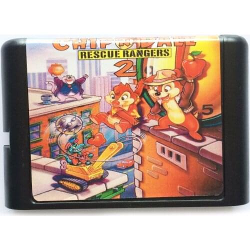 Chip'N Dale 2 16 bit MD Game Card For Sega Mega Drive For SEGA Genesis