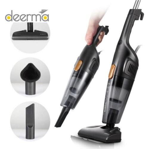 Deerma Handheld Vacuum Cleaner Strong Suction Home Aspirator Dust Collector 2 in 1hand-held Silent Vacuum Cleaner