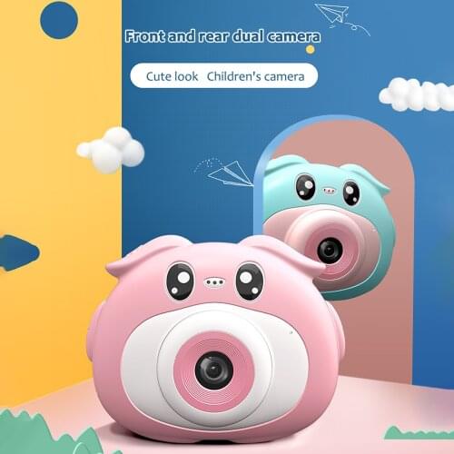 Children Digital Camera 1080p Hd Mini Front And Rear Dual Camera For Kids Educational Kids Camera Cute Digital Camera 2021 New