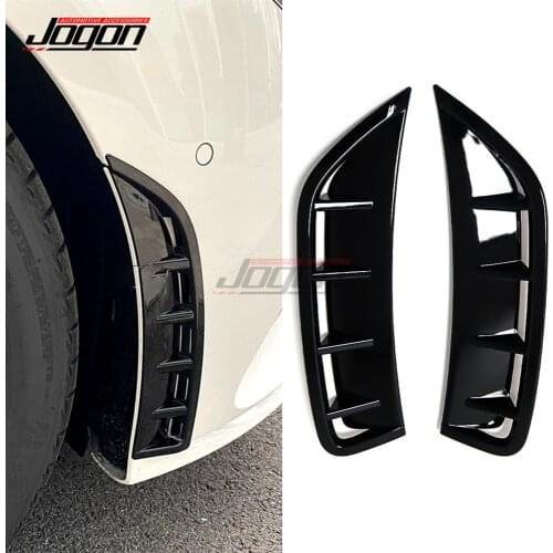 For Mercedes Benz CLA Class C118 CLA180 200 220 250 260 2020+ Car Accessories Front Bumper Side Air Outlet Trim Cover Sticker