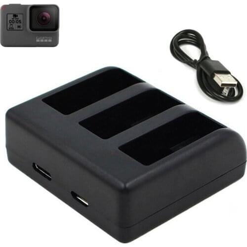 Go pro Hero5 hero7 HERO6 battery Charger AHDBT-501 Type-C USB Charger For Gopro Hero 5 Hero7 hero 6 Action Camera Accessories