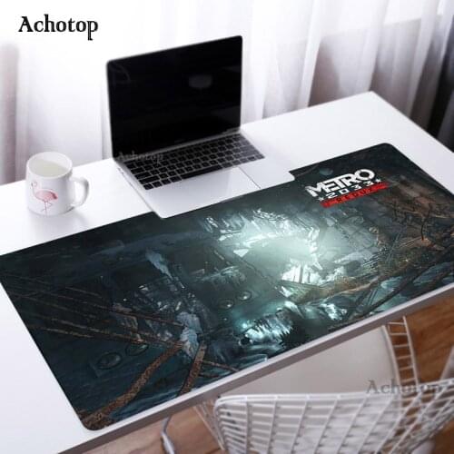 Metro 2033 Gaming Mousepad gamer play mats Mause Pad XXL Laptop Keyboard Desk Mat 900x400mm pad mouse for lol/world of warcraft