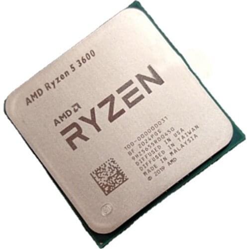 Computer Processor AMD R5 3600 3.6GHZ AM4 BF 2024PGS Desktop computers CPU
